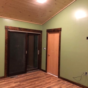 Full Room Remodel, including wood ceiling
